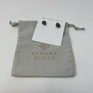 Kendra Scott Aqua Apatite Earrings